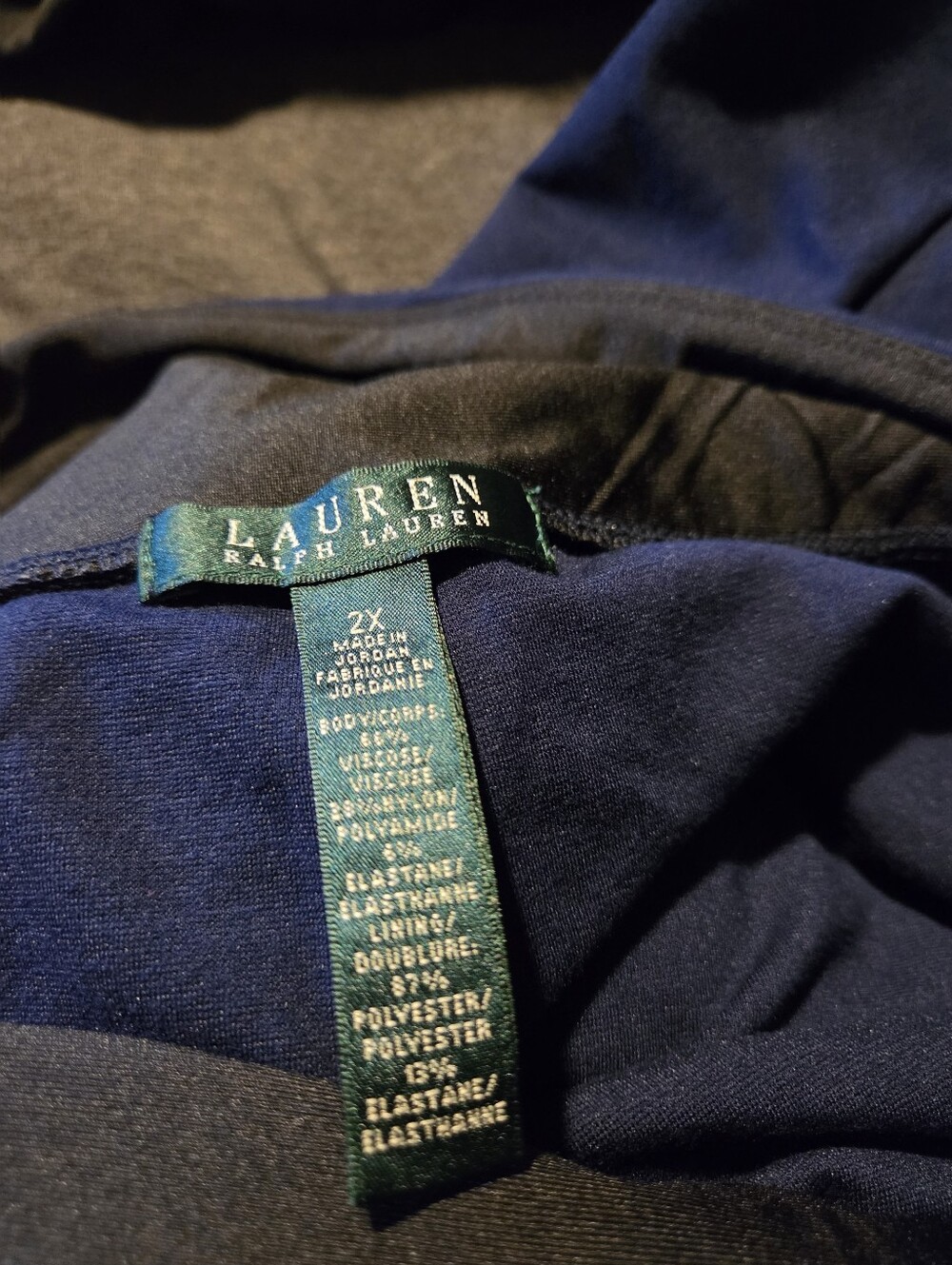 Ralph Lauren Womens Navy Athletic Pants